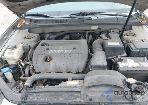 2008 Hyundai Sonata Gls z USA, uszkodzony, nr VIN 5NPET46C58H373913